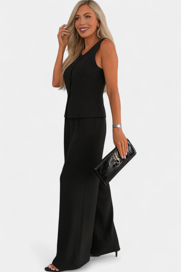 Paloma Conjunto Elegante de 2 Piezas