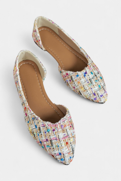 Crystal Zapatillas Tejidas Multicolores