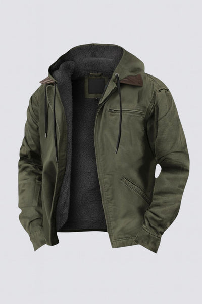 Chaqueta de otoño refinada