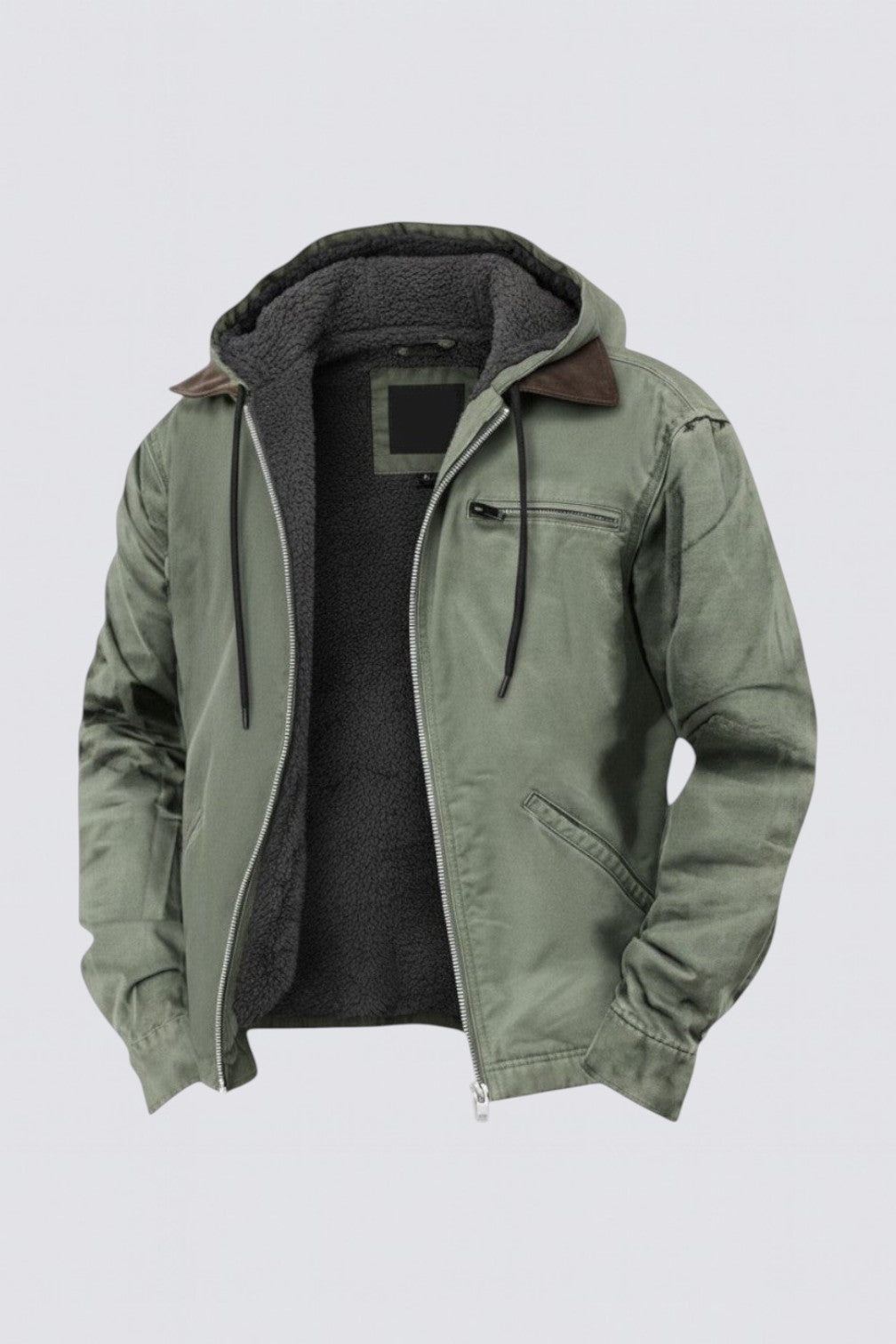 Chaqueta de otoño refinada