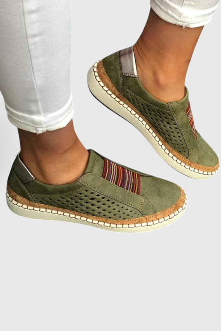 Saray Comfort Slip-On Ortopédico con Plantilla Acolchada 